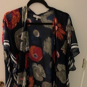 Kimono style top/cover up